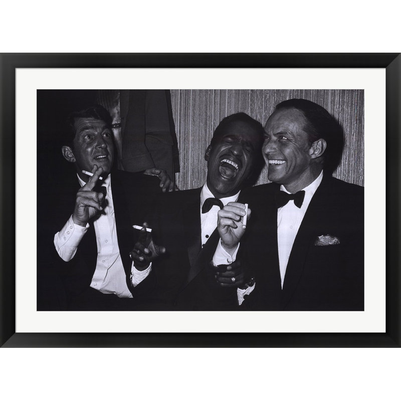 Latitude Run® 'Rat Pack' Framed Photographic Print & Reviews Wayfair
